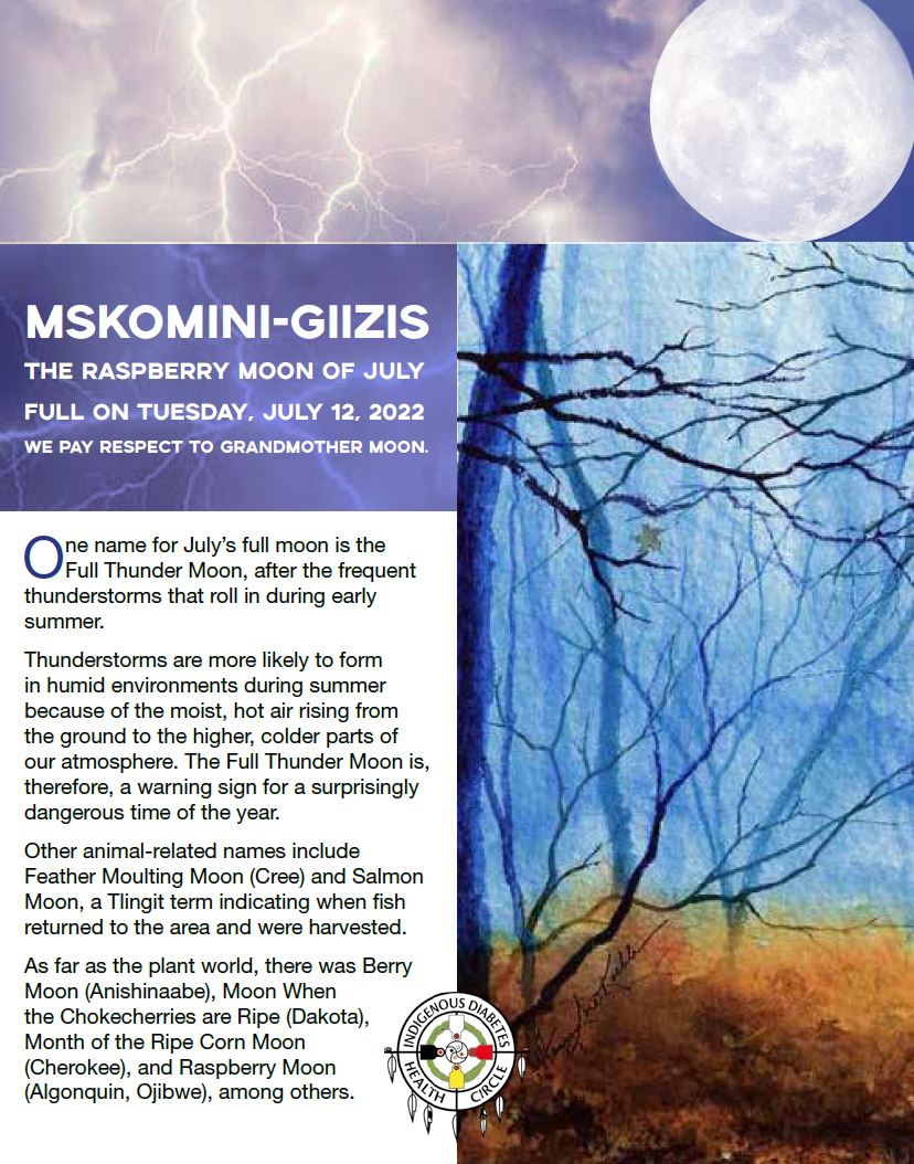 MSKOMINIGIIZIS The Raspberry Moon of July IDHC